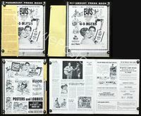 4t395 GI BLUES pressbook '60 Norman Taurog, Juliet Prowse, Elvis Presley is in the Army now!