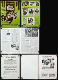4t405 GNOME-MOBILE pressbook '67 Walt Disney fantasy, Walter Brennan, Tom Lowell, Matthew Garber