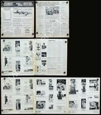 4t517 JEANNE EAGELS pressbook '57 best romantic artwork of Kim Novak & Jeff Chandler!