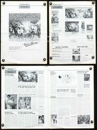 4t701 PARIS BLUES pressbook '61 Paul Newman, Joanne Woodward, Sidney Poitier