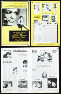 4t730 PROMISE AT DAWN pressbook '70 pretty Melina Mercouri, Jules Dassin, unforgettable!