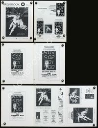 4t884 TERMINAL MAN pressbook '74 cool art of George Segal by Ken Barr, written by Michael Crichton!