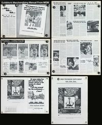 4t905 TICK TICK TICK pressbook '70 black sheriff Jim Brown in a Southern town!