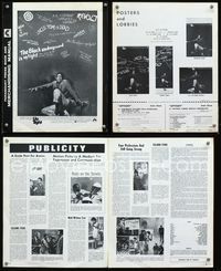 4t940 UP TIGHT! pressbook '69 Jules Dassin, Raymond St. Jacques, Informer re-make!