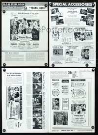 4t994 YOUNG BESS pressbook '53 art of Jean Simmons, Stewart Granger, Deborah Kerr, Charles Laughton