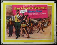 4v696 HANS CHRISTIAN ANDERSEN English 1/2sh '53 art of Danny Kaye playing invisible flute!