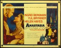 4v519 ANASTASIA 1/2sh '56 great romantic close up of Ingrid Bergman & Yul Brynner!
