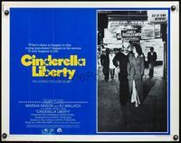 4v595 CINDERELLA LIBERTY 1/2sh '74 Navy sailor James Caan walks w/hooker Marsha Mason in Seattle!