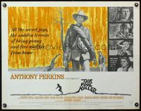 4v663 FOOL KILLER 1/2sh '65 cool art of Anthony Perkins & top cast by Howard Terpning!