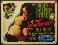 4v694 GREEN DOLPHIN STREET 1/2sh '47 sexy Lana Turner, Van Heflin, written by Samson Raphaelson