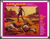 4v756 LAWMAN 1/2sh '71 Burt Lancaster, Robert Ryan, Lee J. Cobb, directed by Michael Winner!