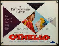 4v812 OTHELLO 1/2sh '61 Russian version of William Shakespeare's tragedy!