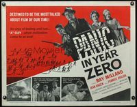 4v815 PANIC IN YEAR ZERO 1/2sh '62 Ray Milland, Jean Hagen, Frankie Avalon, orgy of looting & lust!