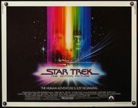 4v890 STAR TREK 1/2sh '79 cool art of William Shatner & Leonard Nimoy by Bob Peak!