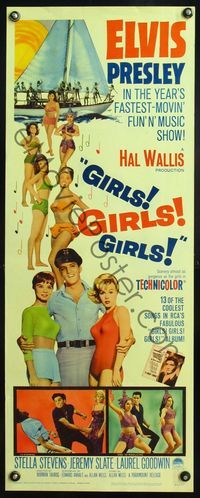 4w193 GIRLS GIRLS GIRLS insert '62 Elvis Presley & lots of sexy girls in swimsuits!