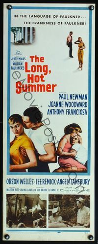 4w309 LONG, HOT SUMMER insert '58 Paul Newman, Joanne Woodward, Faulkner directed by Martin Ritt!