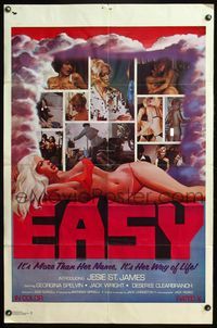 4y251 EASY 1sh '78 sexy scenes, it's more than Jesie St. James' name, it's her way of life!