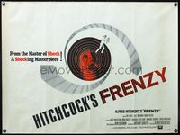 4z153 FRENZY British quad '72 written by Anthony Shaffer, Alfred Hitchcock's shocking masterpiece!