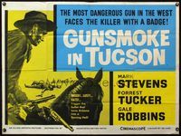 4z175 GUNSMOKE IN TUCSON British quad '58 most dangerous gun in the West faces killer with a badge!