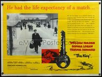4z227 KEY British quad '58 Carol Reed, William Holden had the life expectancy of a match...