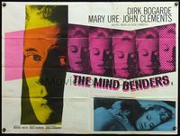4z266 MIND BENDERS British quad '63 memories of sexy Mary Ure's warm body turn to repulsive clay!