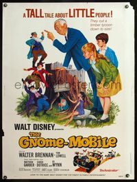5a505 GNOME-MOBILE 30x40 R76 Walt Disney fantasy, Walter Brennan, Tom Lowell, Matthew Garber!