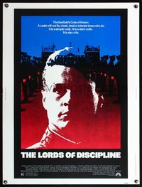 5a575 LORDS OF DISCIPLINE 30x40 '83 David Keith will not lie, cheat, steal or tolerate those who do!