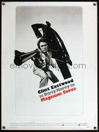5a580 MAGNUM FORCE 30x40 '73 Clint Eastwood is Dirty Harry pointing his huge gun!