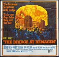 5b007 BRIDGE AT REMAGEN 6sh '69 Germans forgot 1 little bridge, 61 days later they lost the war!