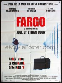 5c088 FARGO French 1p '96 a homespun murder story from the Coen Brothers, different image!