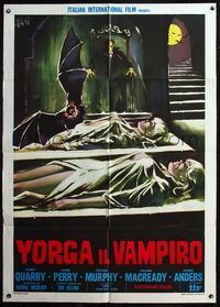 5c378 COUNT YORGA VAMPIRE Italian 1p '70 art of the sexy mistresses of the deathmaster by Symeoni!
