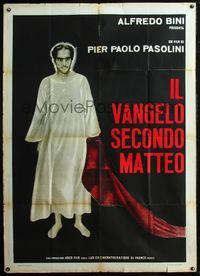 5c438 GOSPEL ACCORDING TO ST. MATTHEW Italian 1p '66Pier Paolo Pasolini's Il Vangelo secondo Matteo