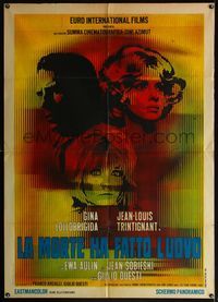 5c538 PLUCKED Italian 1p '68 Gina Lollobrigida, Jean-Louis Trintignant, Ewa Aulin