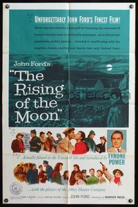 5e594 RISING OF THE MOON 1sh '57 John Ford's three short stories about country life in Ireland!