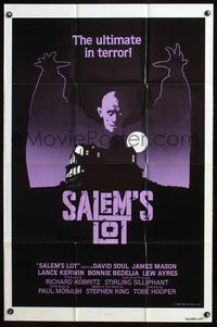 5e618 SALEM'S LOT int'l 1sh '79 directed by Tobe Hooper & based on Stephen King novel!