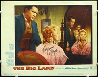 5f008 BIG LAND signed LC #3 '57 by Virigina Mayo, who's with Edmond O'Brien & Alan Ladd!
