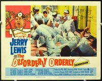 5f019 DISORDERLY ORDERLY signed LC #3 '65 by Jerry Lewis, who completely disrupts the hospital!