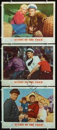 5g333 ACTION OF THE TIGER 3 LCs '57 directed by Terence Young, Van Johnson & Martine Carol!