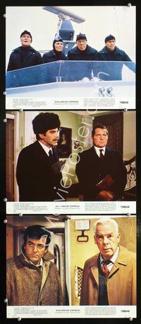 5g354 AVALANCHE EXPRESS 3 color 11x14 still '79 Lee Marvin, Robert Shaw, Linda Evans, Mike Connors!