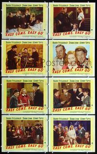5h160 EASY COME, EASY GO 8 LCs '46 horse racing better Barry Fitzgerald, Diana Lynn, Sonny Tufts!