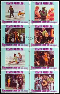 5h161 EASY COME, EASY GO 8 LCs '67 scuba diver Elvis Presley looking for adventure & fun!