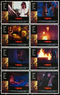 5h286 HOWLING 8 LCs '81 Joe Dante, wild horror images of werewolves, Dee Wallace!