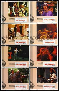 5h344 LANDLORD 8 LCs '70 erotic image of finger pushing doorbell, directed by Hal Ashby!