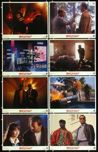 5h349 LAST BOY SCOUT 8 LCs '91 Bruce Willis, Damon Wayans, Chelsea Field, football & gambling!
