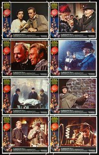 5h399 MURDER BY DECREE 8 LCs '79 Christopher Plummer as Sherlock Holmes, James Mason as Dr. Watson!