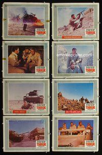 5h559 TOBRUK 8 LCs '67 Rock Hudson, George Peppard, Guy Stockwell, WWII action!