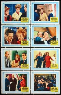 5h567 TORN CURTAIN 8 LCs '66 Paul Newman, Julie Andrews, Alfred Hitchcock tears you apart w/suspense