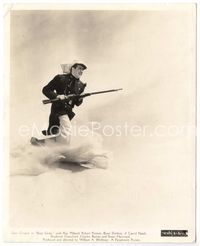 5j057 BEAU GESTE deluxe 8x10 still '39 William Wellman, cool c/u of Legionnaire Gary Cooper in sand!