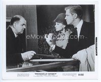 5j076 BREAKFAST AT TIFFANY'S 8.25x10 still '61 Audrey Hepburn & George Peppard in jewelry store!