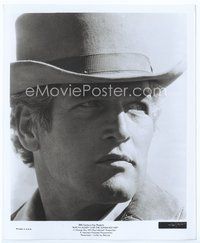 5j082 BUTCH CASSIDY & THE SUNDANCE KID 8.25x10 still '69 close portrait of Paul Newman wearing hat!